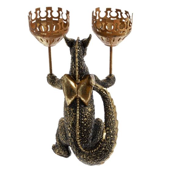 Подсвечник &quot;Дракон&quot;, D6 см, L16 W11 H21,5 см