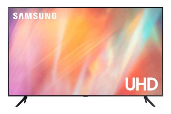 Телевизор LED 85&quot; Samsung UE85AU7100UXCE Series 8 черный 4K Ultra HD SmartTV