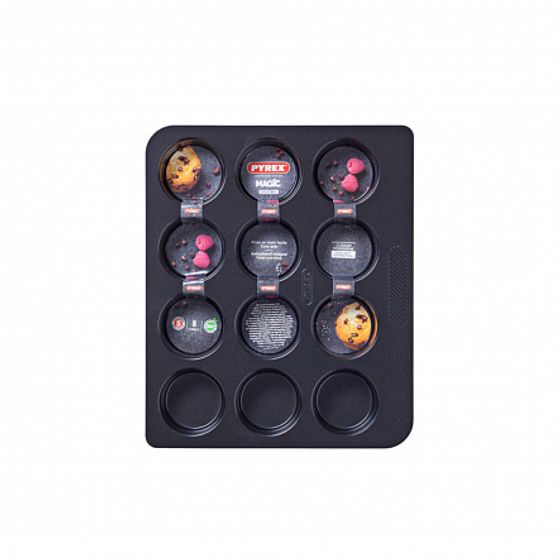 Форма для маффинов MAGIC 12шт