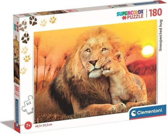 Clementoni PUZZLE 180EL CLM 29785 ФОТО НЕОЖИДАННЫЙ ОБЪЯТИЕ PUD