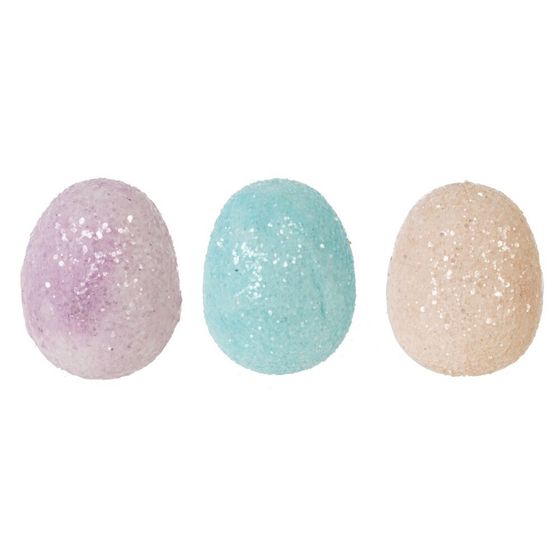 Набор из 16-ти изделий декоративных &quot;Яйцо&quot; (2,5*3), Д12 Ш2 В18 см