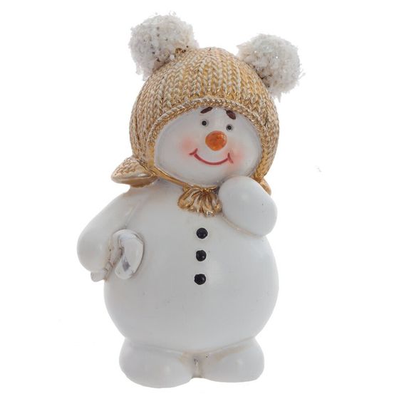 Фигурка декоративная &quot;Снеговик&quot;, L6 W4,5 H10 см, 2в.