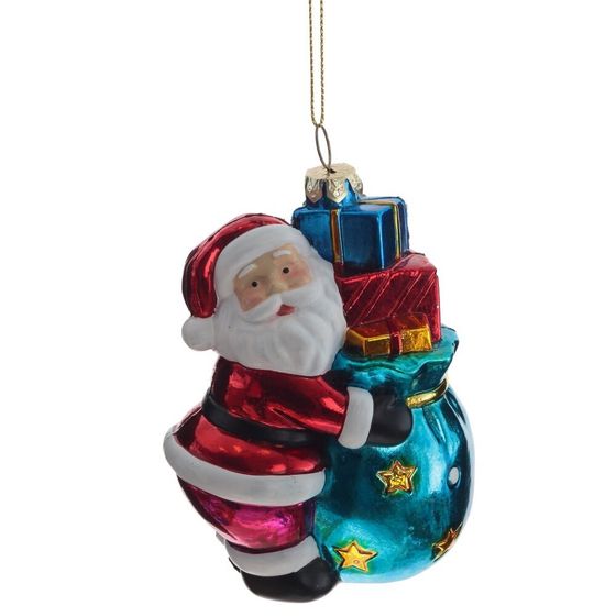 Украшение новогоднее &quot;Дед Мороз&quot;, L8 W5,5 H11,5 см, 2в.