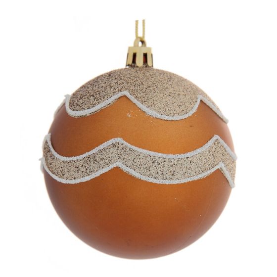 Набор из 12шт Украшение новогоднее "Шар", D 8 см, L35 W27 H8,5 см