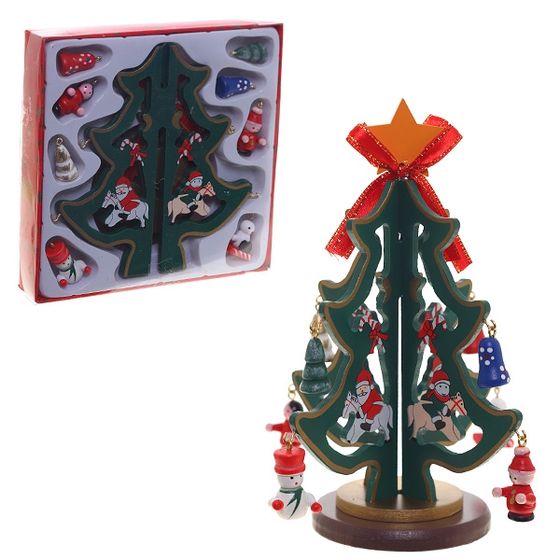 Изделие декоративное "Ёлка", L12 W12 H16,5 см