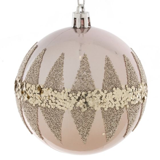Набор из 12 шт: Украшение новогоднее "Шар", L35 W27 H9 см