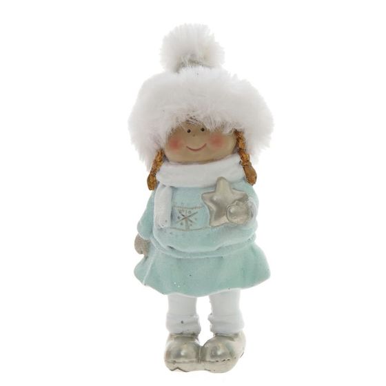 Фигурка декоративная &quot;Мальчик/Девочка&quot;,  L6 W5 H13 см, 2в.