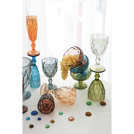 !09 Стакан Magistro «Круиз», 240 мл, стекло, зелёный