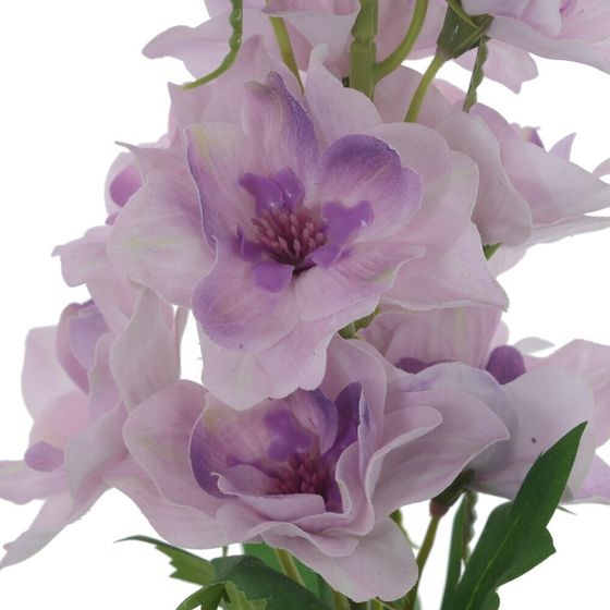 Цветок искусственный &quot;Дельфиниум&quot; (Real Touch), L9 W9 H72 см