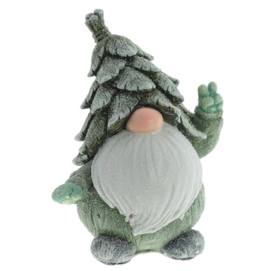Фигурка декоративная &quot;Гном&quot;, L12,5 W10,5 H16 см, 4в.(ЦЕНА ЗА ОДИН ВИД)