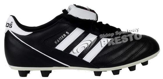 Бутсы Adidas Kaiser 5 League черные размер 45 1/3 (3321)