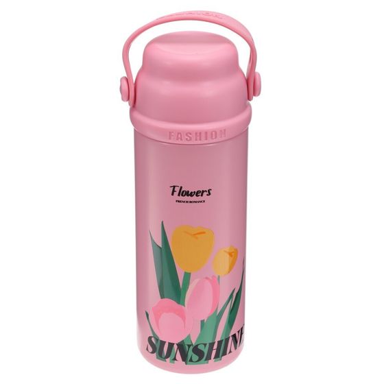 Термос, 500 мл, L7 W7 H21,5 см, дизайн микс