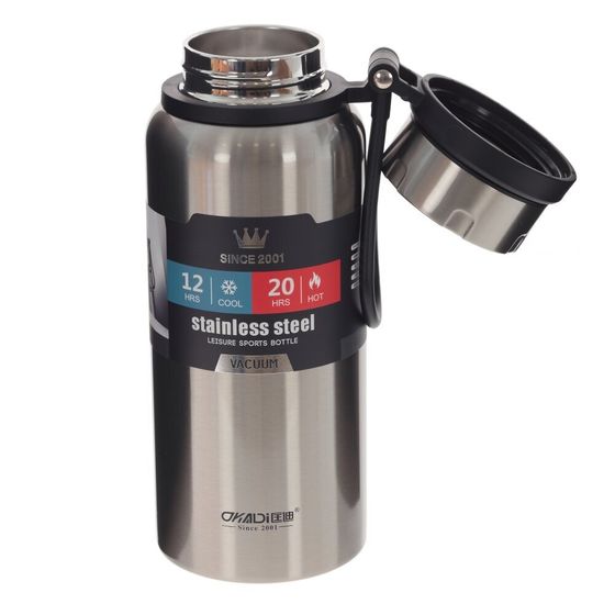 Термос с ситечком, 950 мл, L9 W9 H24 см, дизайн микс