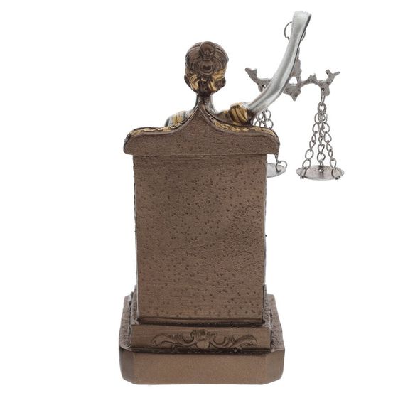 Фигурка декоративная "Фемида", L11 W9,5 H15 см