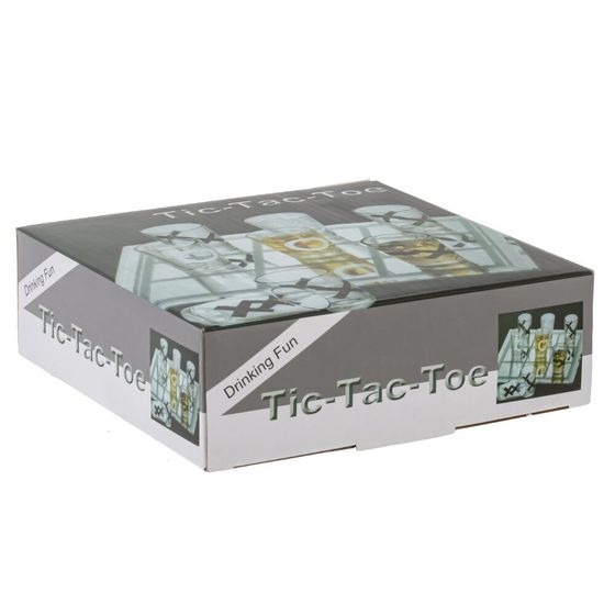 Игра настольная (питейная) &quot;Крестики-нолики&quot;, L15 W4 H15 см