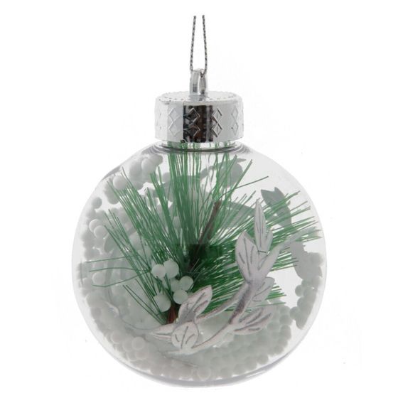 Набор из 6шт Украшение новогоднее &quot;Шар&quot;, D 10 см L23 W8 H26 см