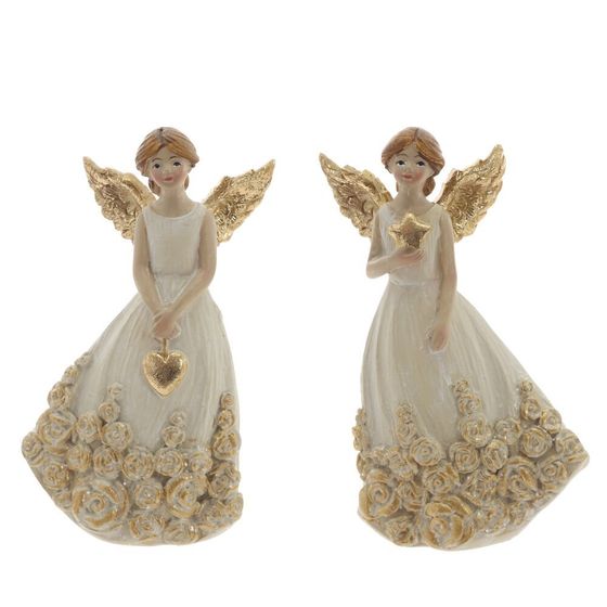 Фигурка декоративная &quot;Ангел&quot;, L5 W3,5 H9 см, 2в.