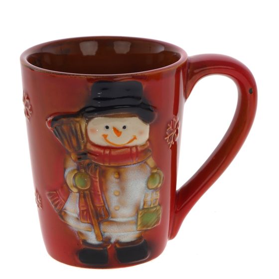 Кружка, L12 W8,5 H10,5 см., 300 мл, 4в.