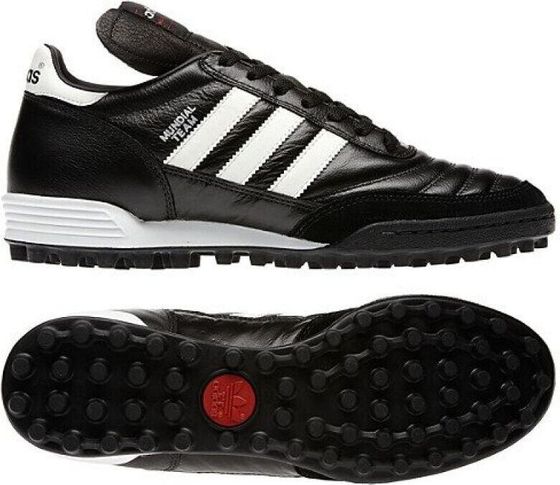 Футбольные бутсы Adidas Mundial Team TF черные размер 42 (019228)