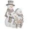 Фигурка декоративная &quot;Снеговики&quot;, L12 W9 H16 см