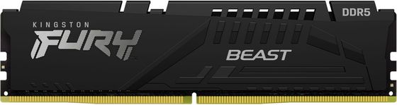 Память DDR5 32Gb 4800MHz Kingston KF548C38BB-32 Fury Beast RTL PC5-38400 CL38 288-pin 1.1В dual rank с радиатором Ret