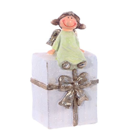 Фигурка декоративная &quot;Ангел&quot;, L6 W7 H13 см, 3в.