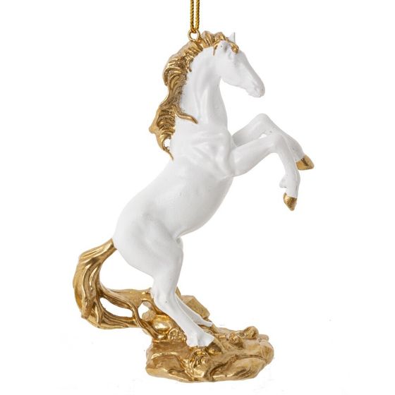 Фигурка декоративная подвесная &quot;Лошадь&quot;, L9 W4 H12,5 см, 4в.