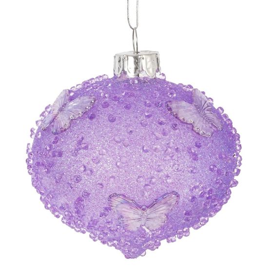 Украшение новогоднее "Капля", L8 W8 H9 см