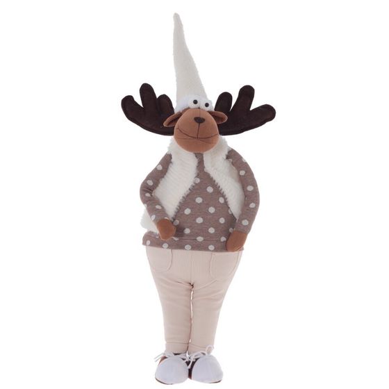 Игрушка набивная &quot;Олень&quot;, L30 W14 H70/53 см, 2в.