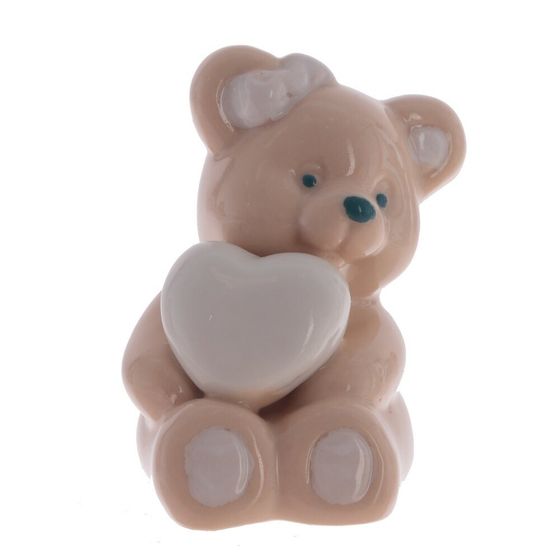 Фигурка декоративная &quot;Медвежонок&quot; (блок 3 шт), Д5 Ш4 В6,5 см, 3в.