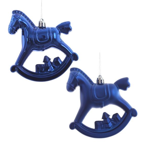 Набор из 2шт, Украшение новогоднее &quot;Лошадка&quot;, L11 W5 H10 см