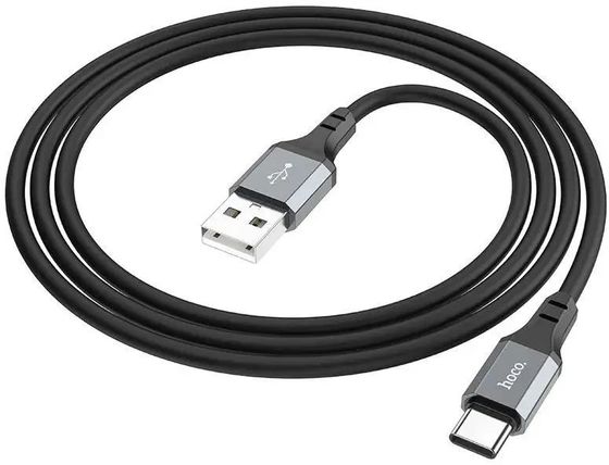 Кабель Hoco X86 X86 TYPE-C USB (m)-USB Type-C (m) 1м черный