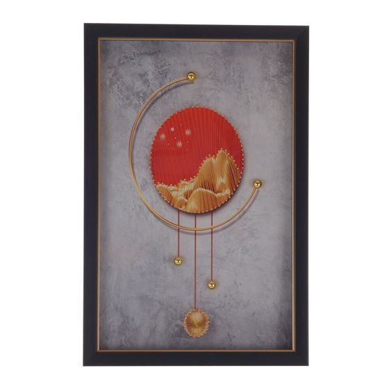 Набор из 3-х панно, L138 W5,5 H59 см