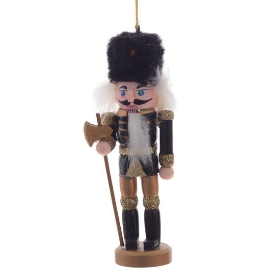 Набор из 4шт Украшение новогоднее &quot;Щелкунчик&quot;, L19 W4 H13,5 см