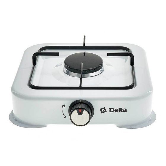Плитка газовая Delta D-2205 белый (настольная)