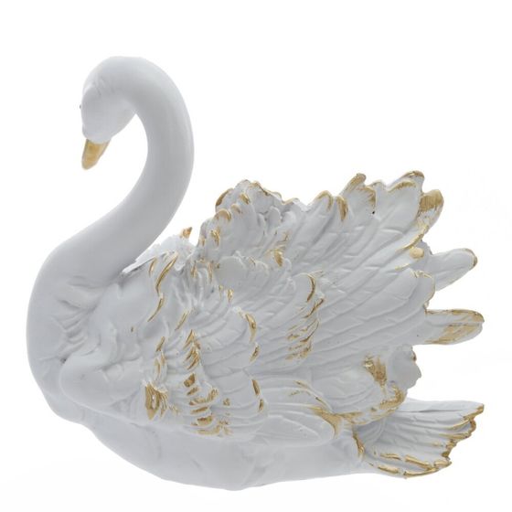Фигурка декоративная "Лебедь", L16 W8 H15,5 см