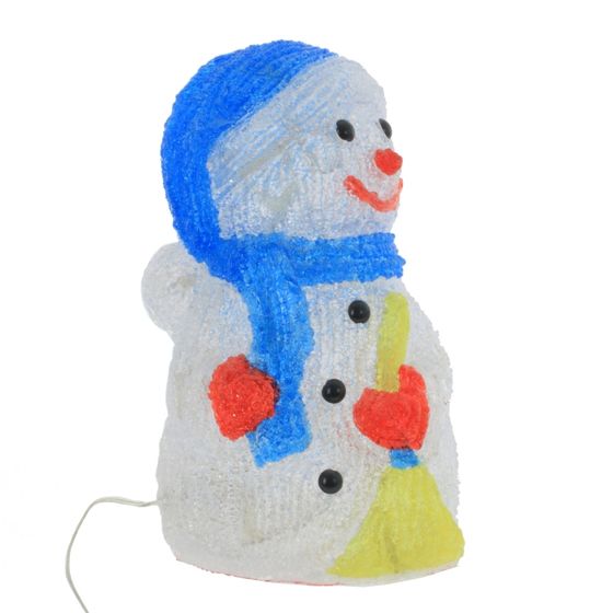 Изделие декоративное &quot;Снеговик&quot; (работает от сети) L14 W14 H25 см