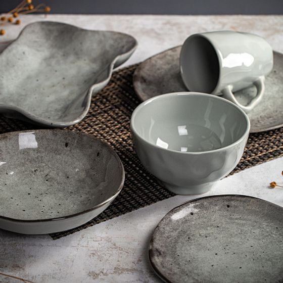 Кружка STONE DARK 370мл