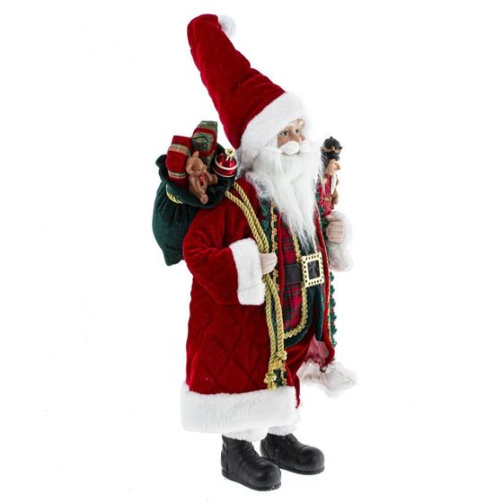 Дед Мороз, L26 W16 H62/45 см