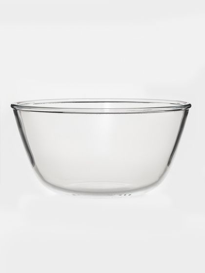 Салатник Доляна Simple, 1.45 л, 19×9.5 см, стекло, прозрачный