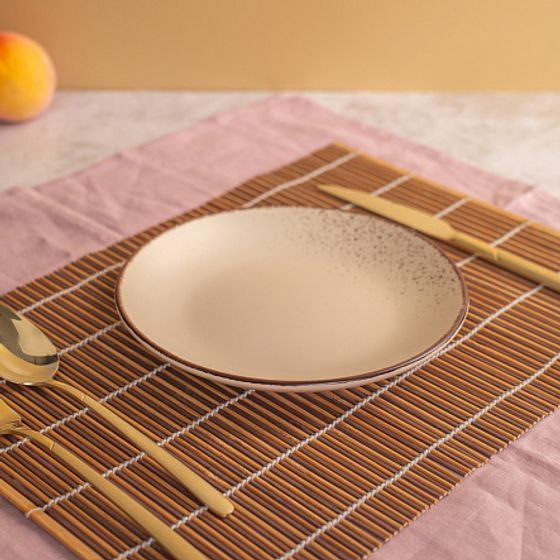 Тарелка десертная OH!SPLASH бежевый 19см