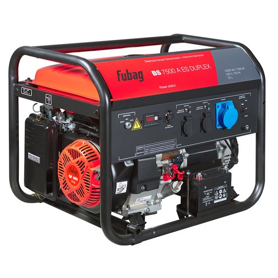 Генератор бензиновый Fubag BS 7500 A ES DUPLEX (641087)
