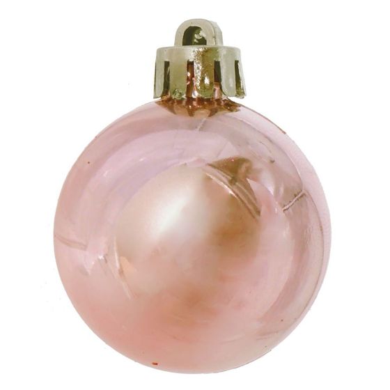 Набор из 24шт Украшение новогоднее &quot;Шар&quot;, D 6 см, L14 W14 H30,5 см