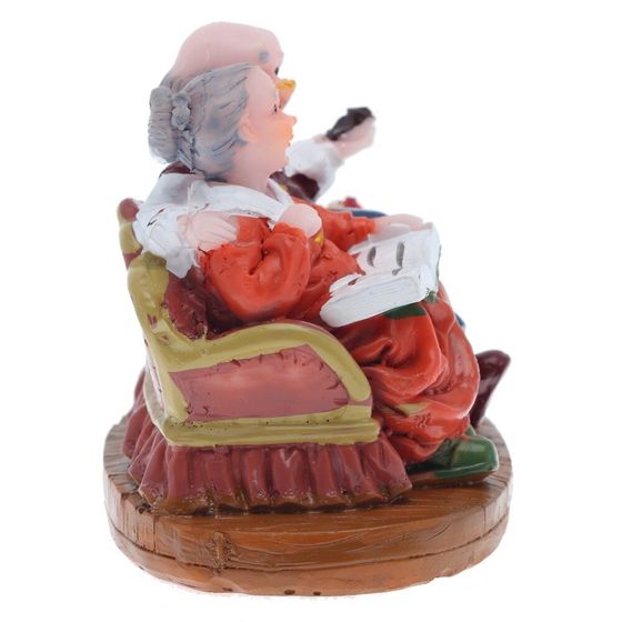 Фигурка декоративная &quot;Бабушка с дедушкой&quot;, L8 W6 H7 см, 2в.
