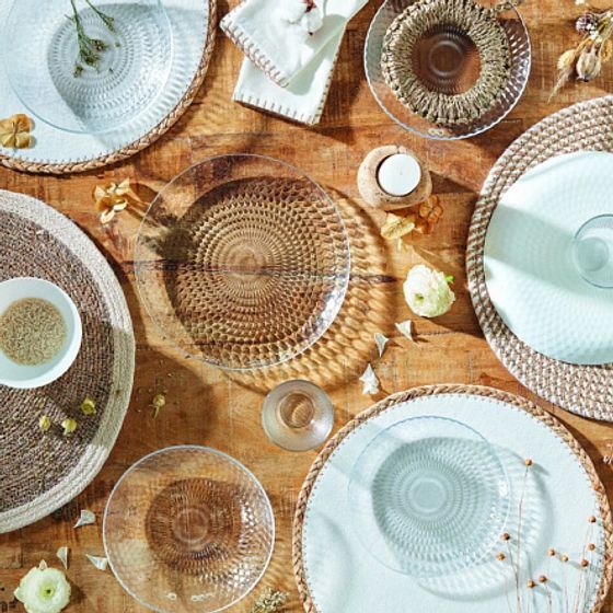 Тарелка десертная ПАМПИЛЬ УАЙТ 19см