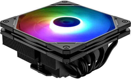 Кулер для процессора ID-Cooling IS-55 ARGB Soc-AM5/AM4/1151/1200/1700 4-pin 31.2dB Al+Cu 125W 450gr LED Ret