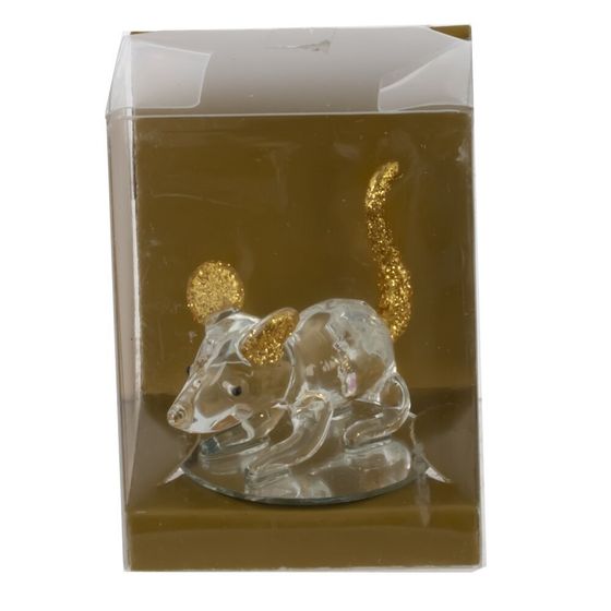 Фигурка декоративная "Мышь", L4 W4 H4,5 см