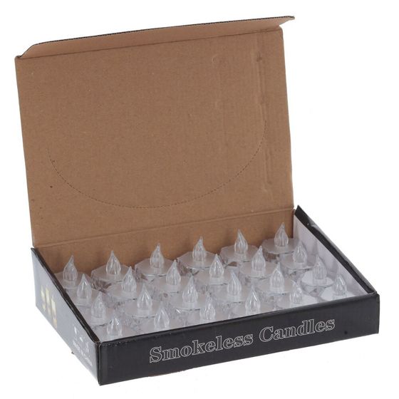 Изделие декоративное &quot;Свеча&quot; (подсветка, 3xLR54) L3,5 W3,5 H5 см