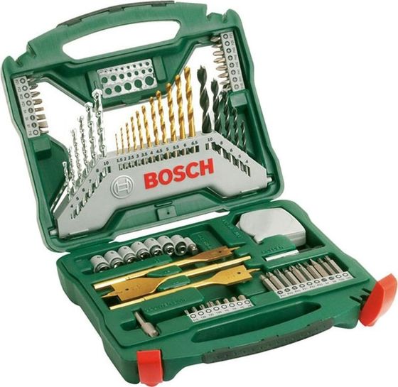 Набор бит и сверл Bosch X-Line-70 70 предметов (кейс)