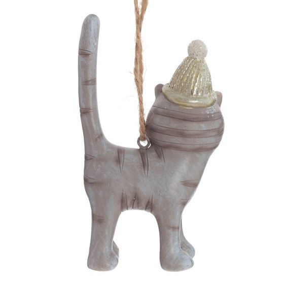 Изделие декоративное подвесное &quot;Котёнок&quot;, L6,5 W3 H10 см, 2в.